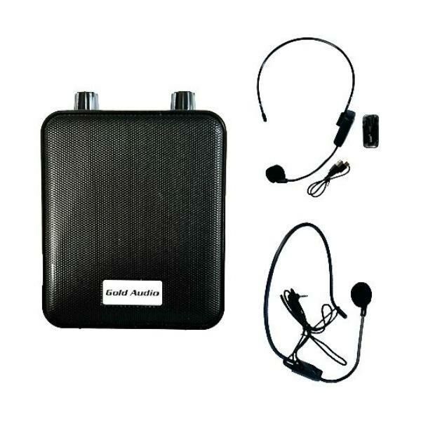 REHBER ANFİSİ 1 KAFA ŞARJLI BLUETOOTH KABLOSUZ - GOLD AUDIO GR12