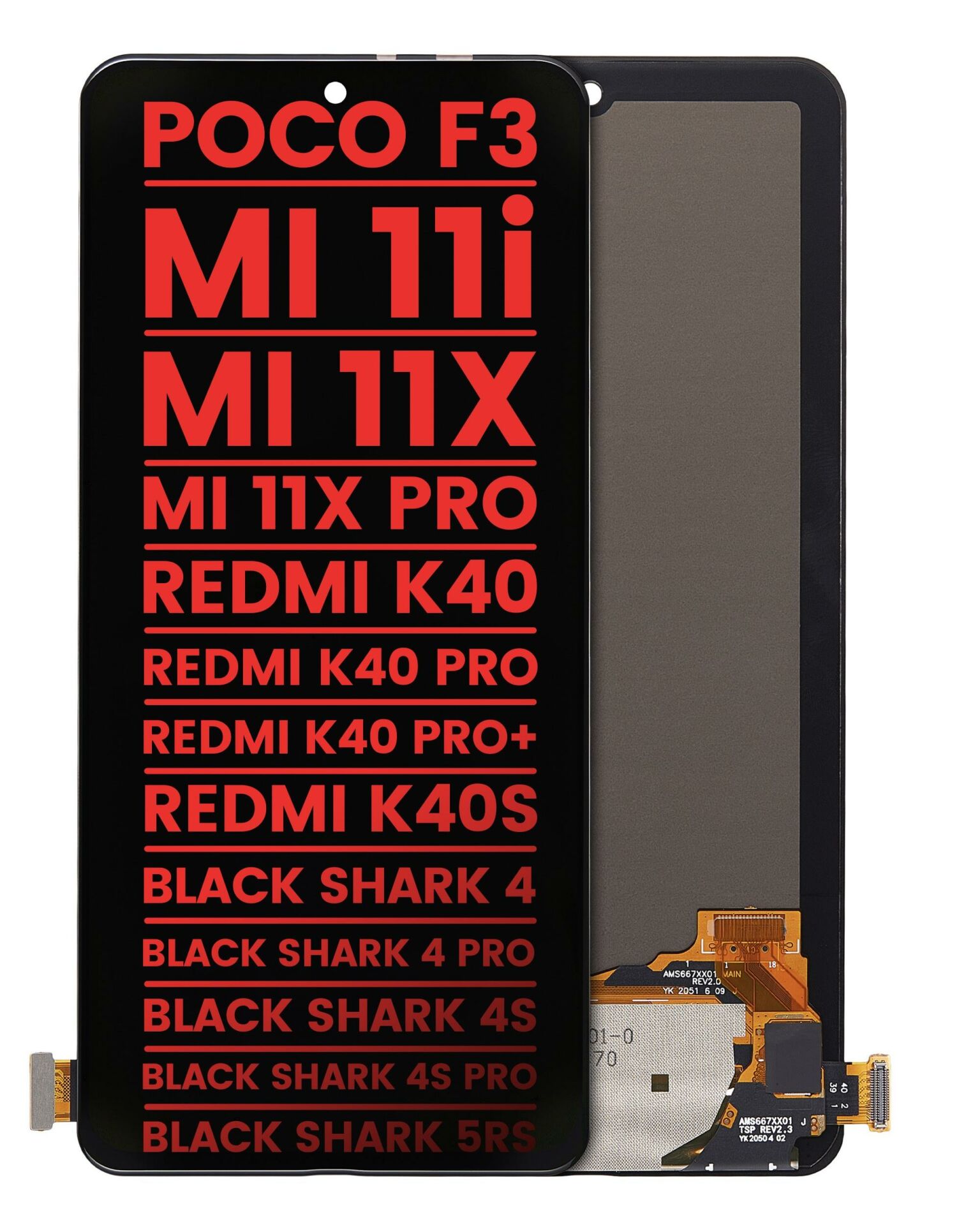 TELEFON EKRANI POCO F3 OLED ORGİNAL