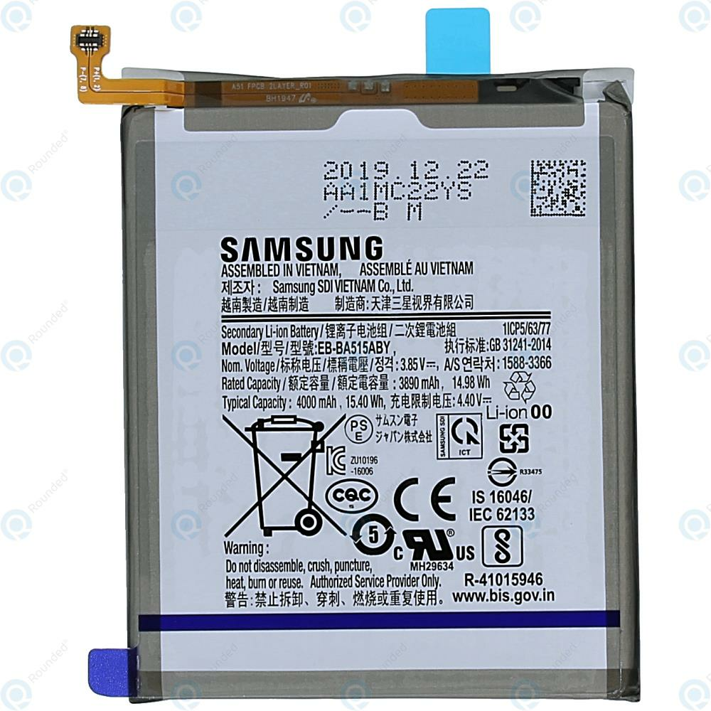 CEP TEL BATARYA SAMSUNG A51 KVK SERVİS ORJİNAL