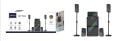 HEPU HP-TV03 5+1 TV SİNEMA SİSTEMİ BLUETOOTH USB AUX