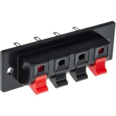 HOPARLÖR TERMİNALİ DÜZ TEK SIRA 4 LÜ