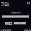 TV LED BAR -2245 4 LÜ ÇUBUK-40PF8915-40PF7070-40PF8230-40PF9116-E-102-WİNKEL