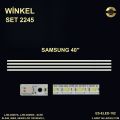 TV LED BAR -2245 4 LÜ ÇUBUK-40PF8915-40PF7070-40PF8230-40PF9116-E-102-WİNKEL