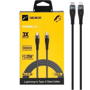 SENIOR C.C-S8 TYPE-C  - TYPE-C KABLO 2MT 65WATT