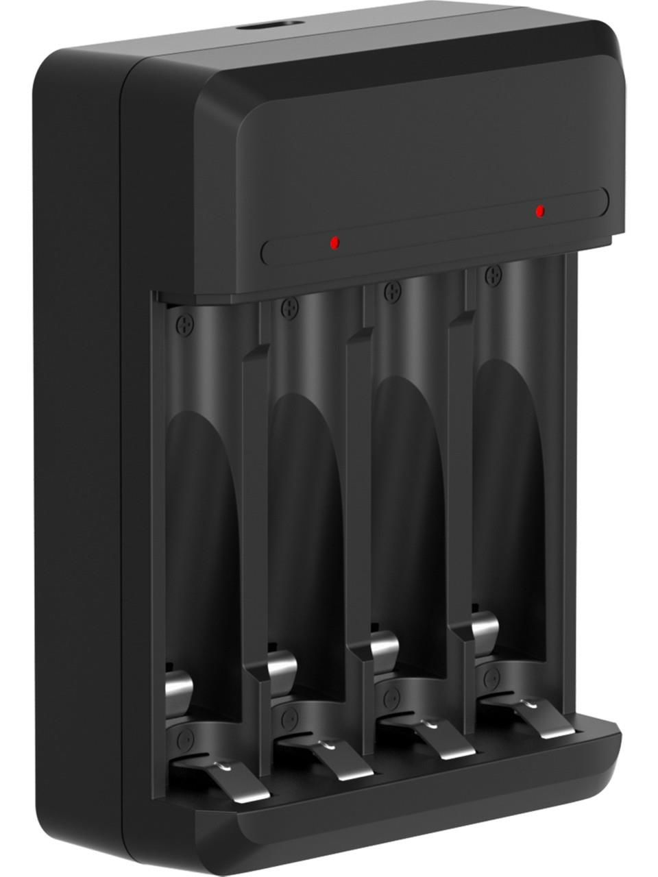 AVEC AV-C1-06B 4LÜ USB ŞARJ CİHAZI-4 ADET AA/AAA PİL ŞARJ EDER