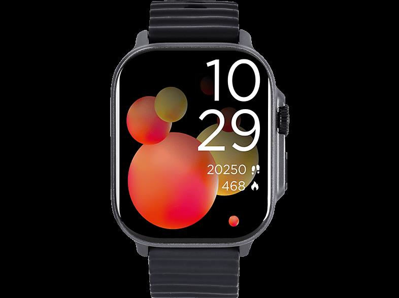 TTec 2SW03S Tempus 51mm TFT Ekranlı Dikdörtgen Metal Kasa Akıllı Saat 2SW03 Siyah