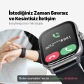 TTec 2SW04 Tempus Pro 47mm AMOLED Ekranlı Dikdörtgen Kasa Akıllı Saat 2SW04