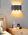CATA CT-8011 12 WATT HAİTİ SİYAH KASA APLİK AMBER