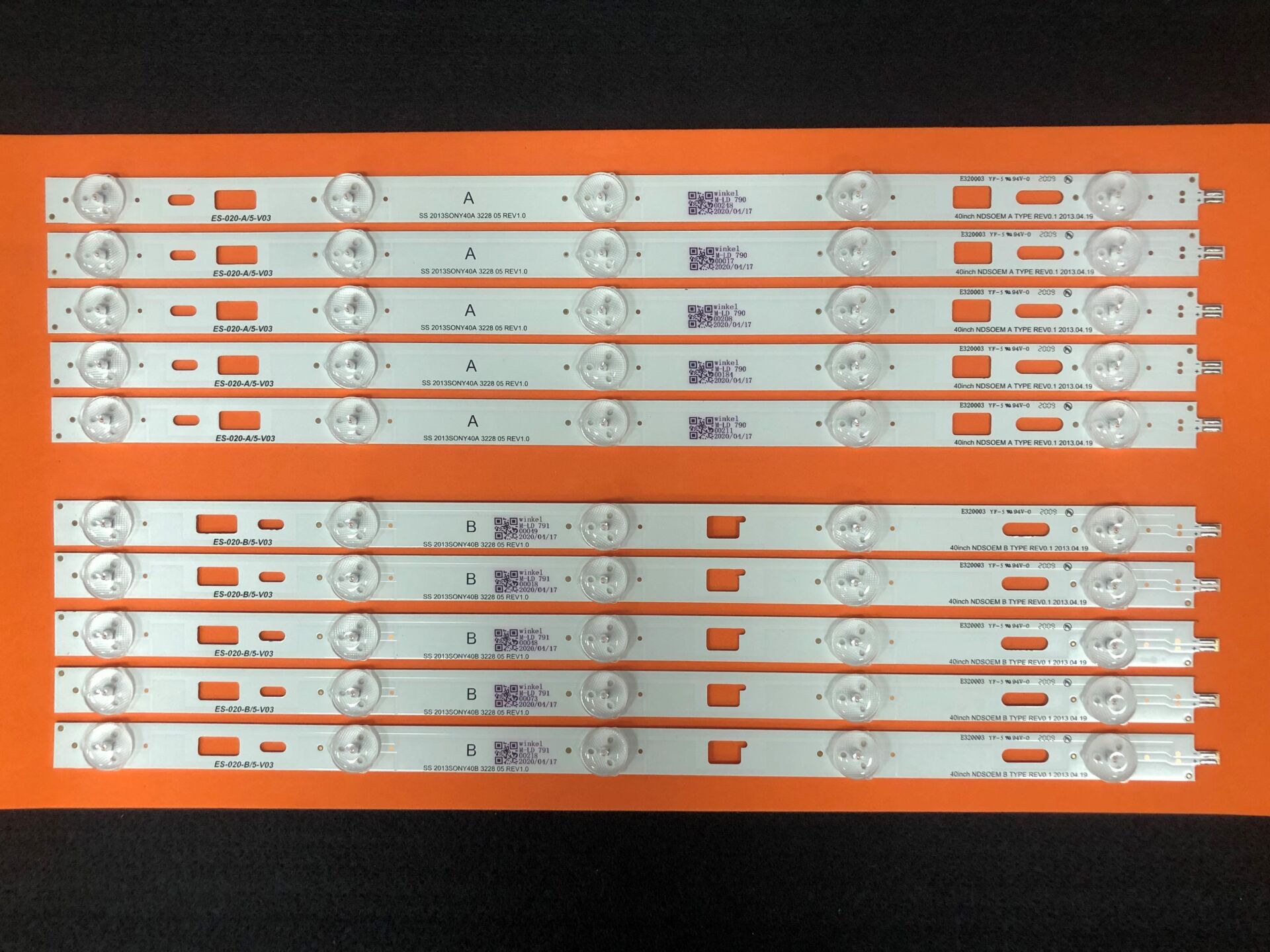 TV LED BAR 2076 TAKIM 10 LU-KDL40R452-SVG400AB1_REV3 SONY C331 C332 E020 WİNKEL