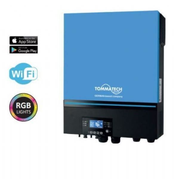 İNVERTER 10 KW 48 VOLT AKILLI TAM SİNÜS MPPT MONOFOZE-TOMMATECH
