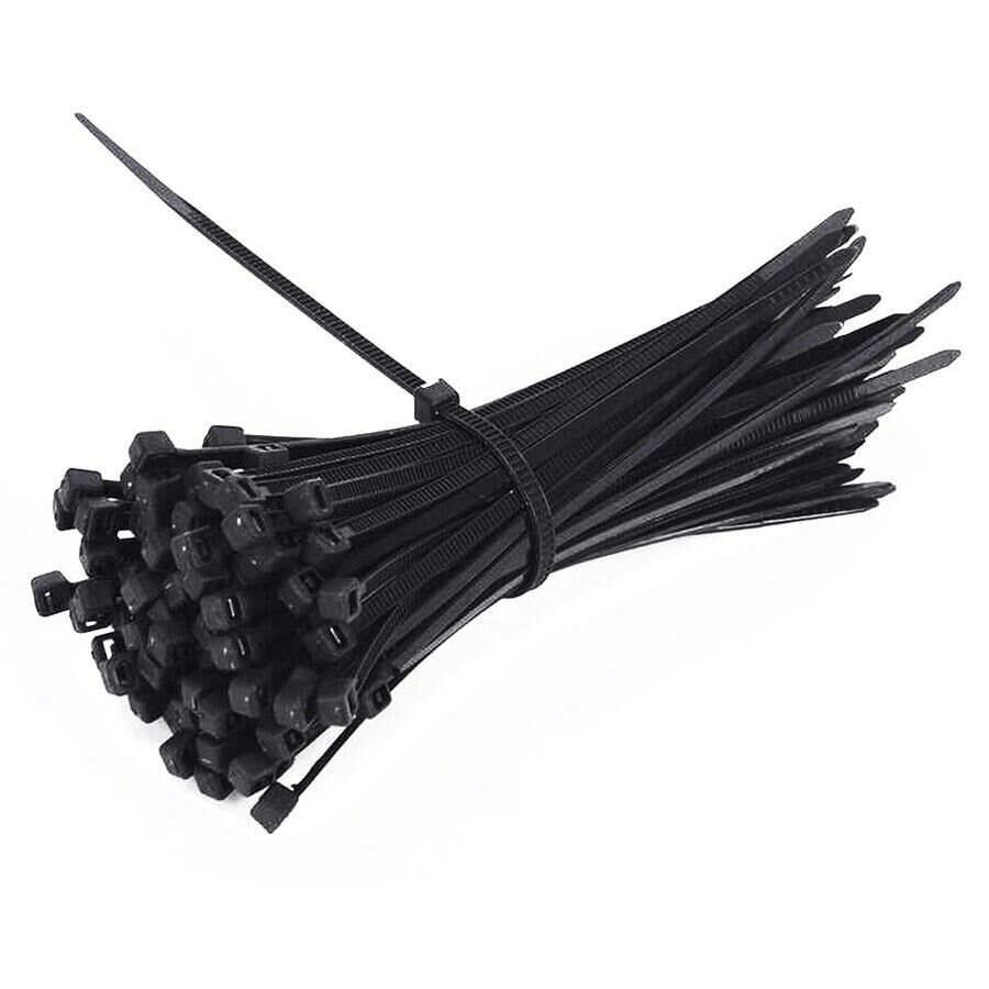KABLO BAĞI 37 CM 3.6X370mm ÇETSAN 100 LÜK POŞET SİYAH