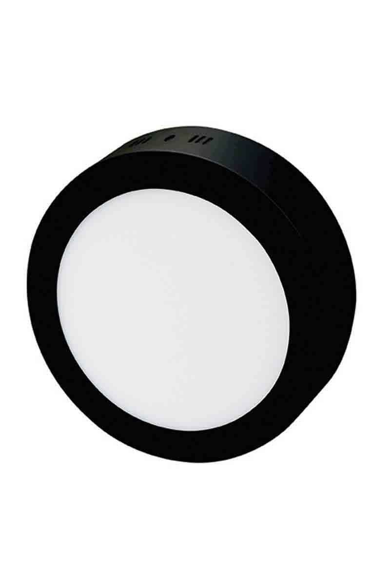 CATA CT-5235 18 WATT YUVARLAK SIVA ÜSTÜ LED PANEL METAL SİYAH KASA BEYAZ IŞIK