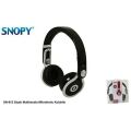 SNOPY SN-913 KULAKÜSTÜ MİKROFONLU KULAKLIK
