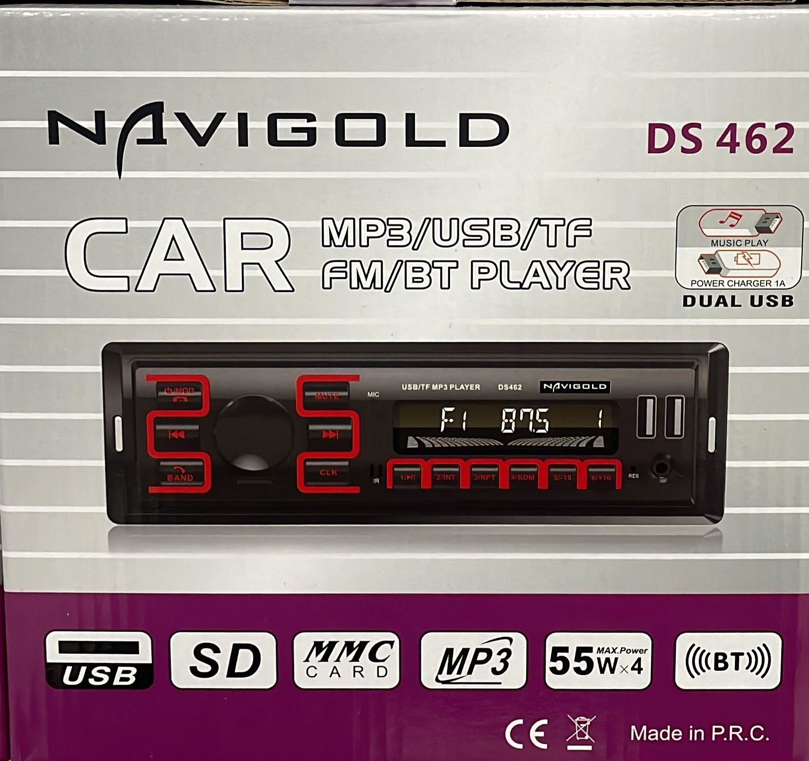 NAVIGOLD DS 462 USB BLUETOOTH 4X55 WATT OTO TEYP