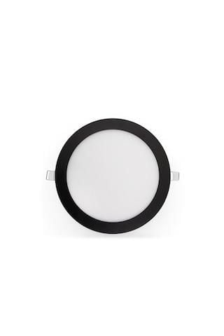 YCL ALP-1218 LED PANEL 18 WATT SLİM YUVARLAK SİYAH KASA BEYAZ IŞIK