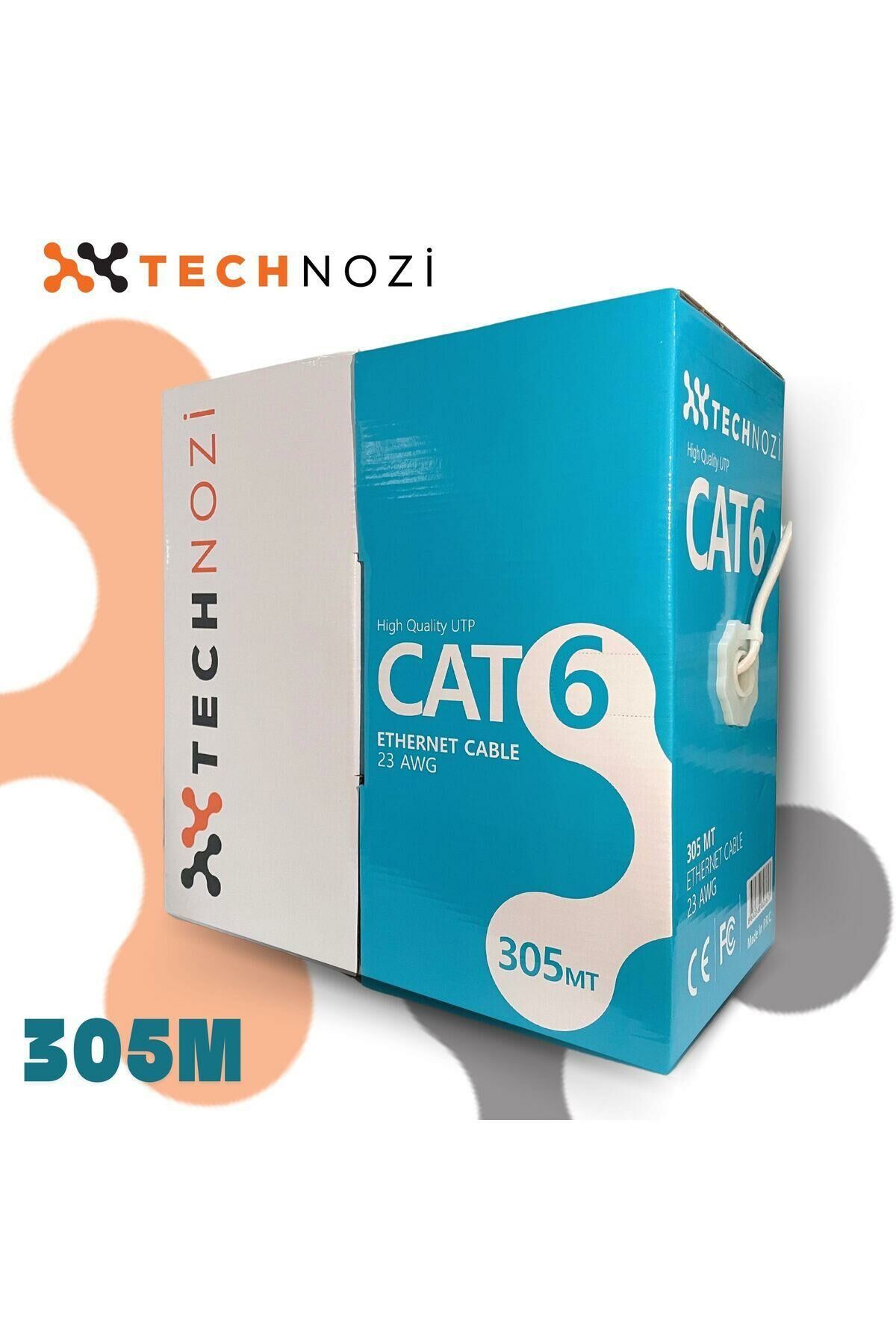CAT 6 KABLO 23 AWG 305 METRE TOP TECHNOZİ