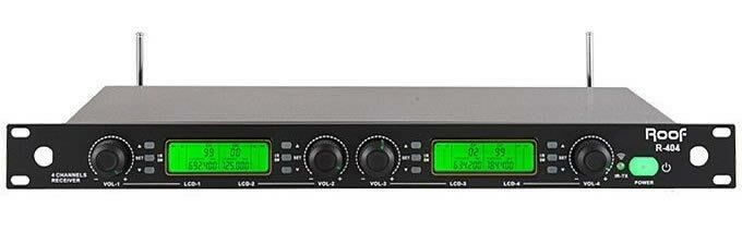 ROOF R-404 4 KANAL UHF RECEİVER