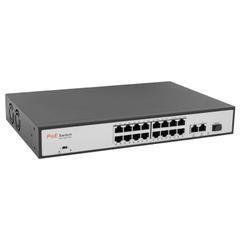 URANIUM POE-G1621SFP-300W 16 PORT GIGABIT+2XGB RJ45+1XSFP UPLINK POE RACKMOUNT SWITCH