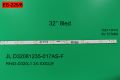 TV LED BAR -2438 TAKIM 3 LÜ-D32081235-195AS-D32081235-017AS-F,303-J01--ES225-WİNKEL