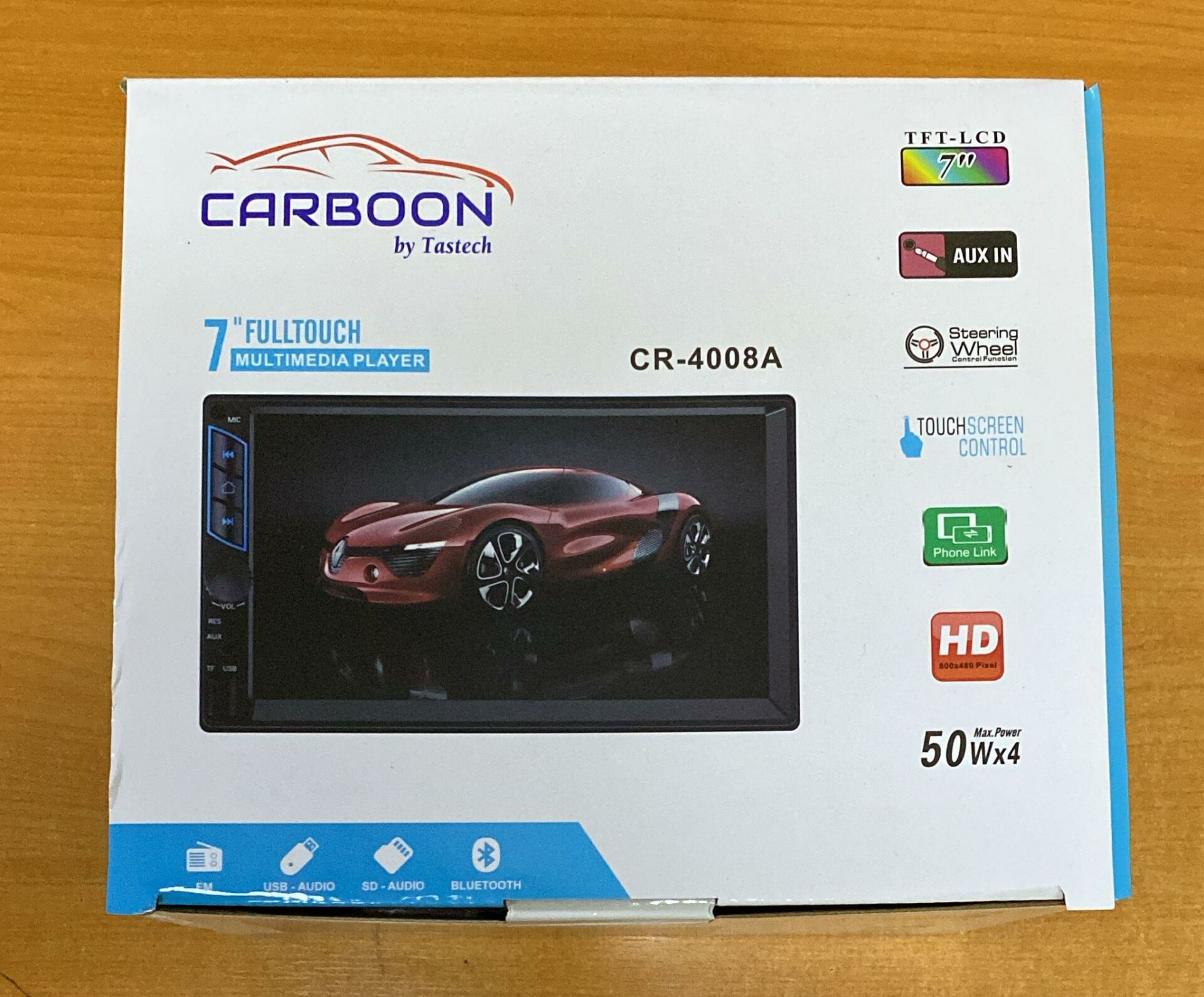 CARBOON CR-4008A 7'' DOUBLE OTO TEYP