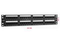 PATCH PANEL 48 PORT DOLU CAT 6