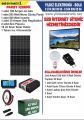 SOLAR BAĞ EVİ PAKETİ 1 - 205WATT PANEL - 100 AMPER JEL AKÜ - 500WATT İNVERTER
