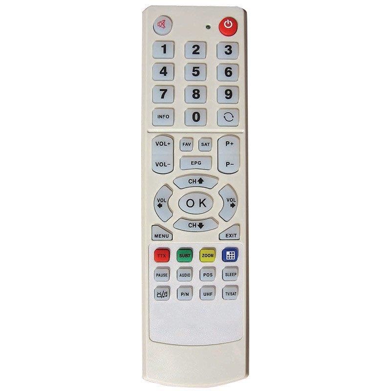 KUMANDA 822 AC524-TRİDENT DSR-5301 5302 5303 USB KAYITLI
