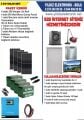 SOLAR 5 KW SET- 2180WATT PANEL - 800 AMPER JEL AKÜ - 5000WATT AKILLI TAM SİNÜS İNVERTER