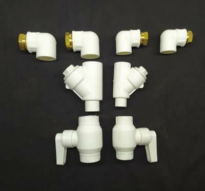 KOMBİ BAĞLANTI SETİ 8 Lİ DİRSEK