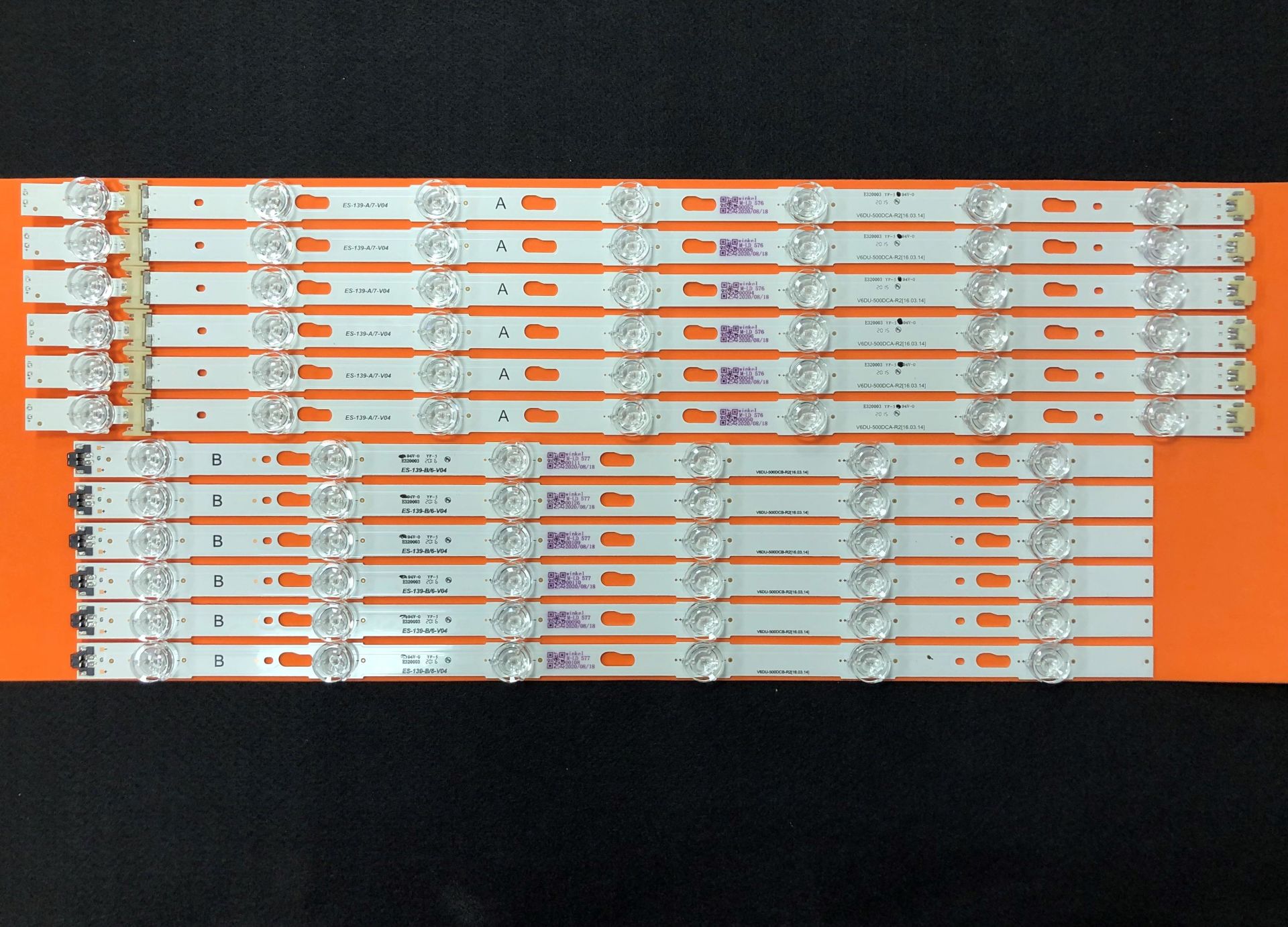 TV LED BAR 2140 2 KUTU TAKIM 12 Lİ-UE50MU700-UE50KU7000-CY-GK050HGNV5-WİNKEL