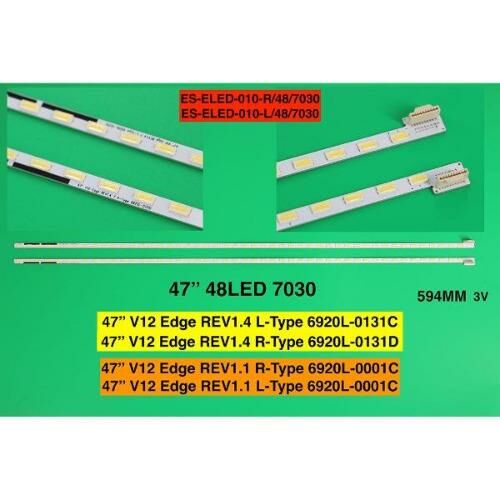 TV LED BAR -2134 2 Lİ ÇUBUK-47LS4600-47LS5400-47PFL4307-47LM615-ELED010-WİNKEL