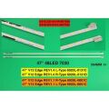TV LED BAR -2134 2 Lİ ÇUBUK-47LS4600-47LS5400-47PFL4307-47LM615-ELED010-WİNKEL