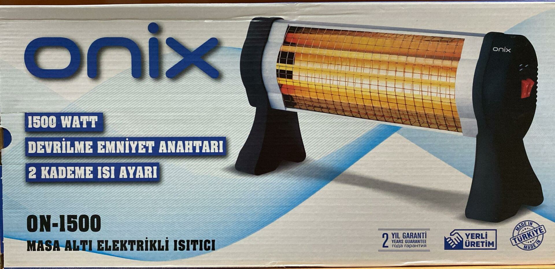 ONİX MASA ALTI ISITICI 1500 WATT