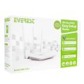EVEREST EWR-F303 300 MBPS 2.4GHZ 3x 5DBi ANTEN 1x WAN 3x LAN REPEATER+AP+WISP DESTEKLİ WİR