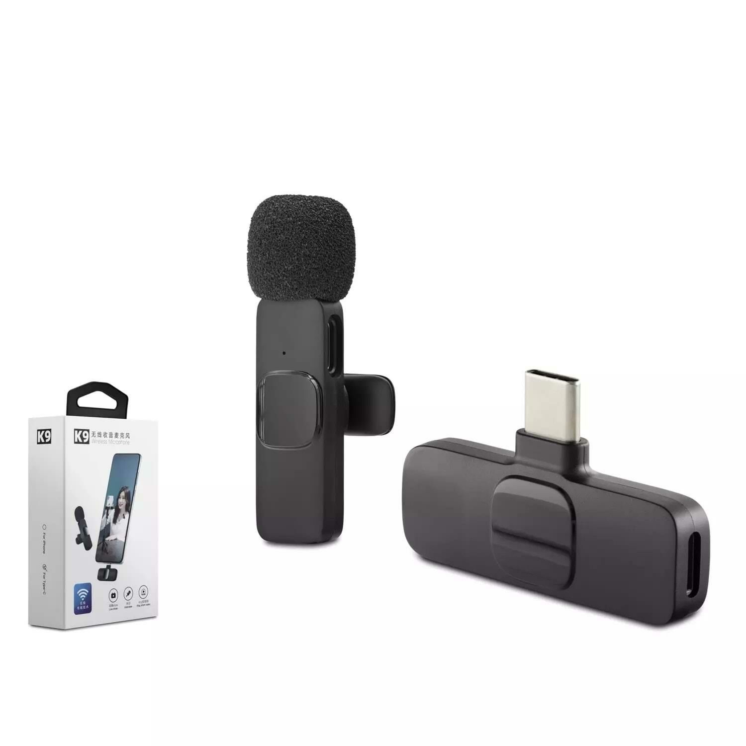 HADRON HDX2783 TYPE-C KABLOSUZ YAKA MİKROFONU