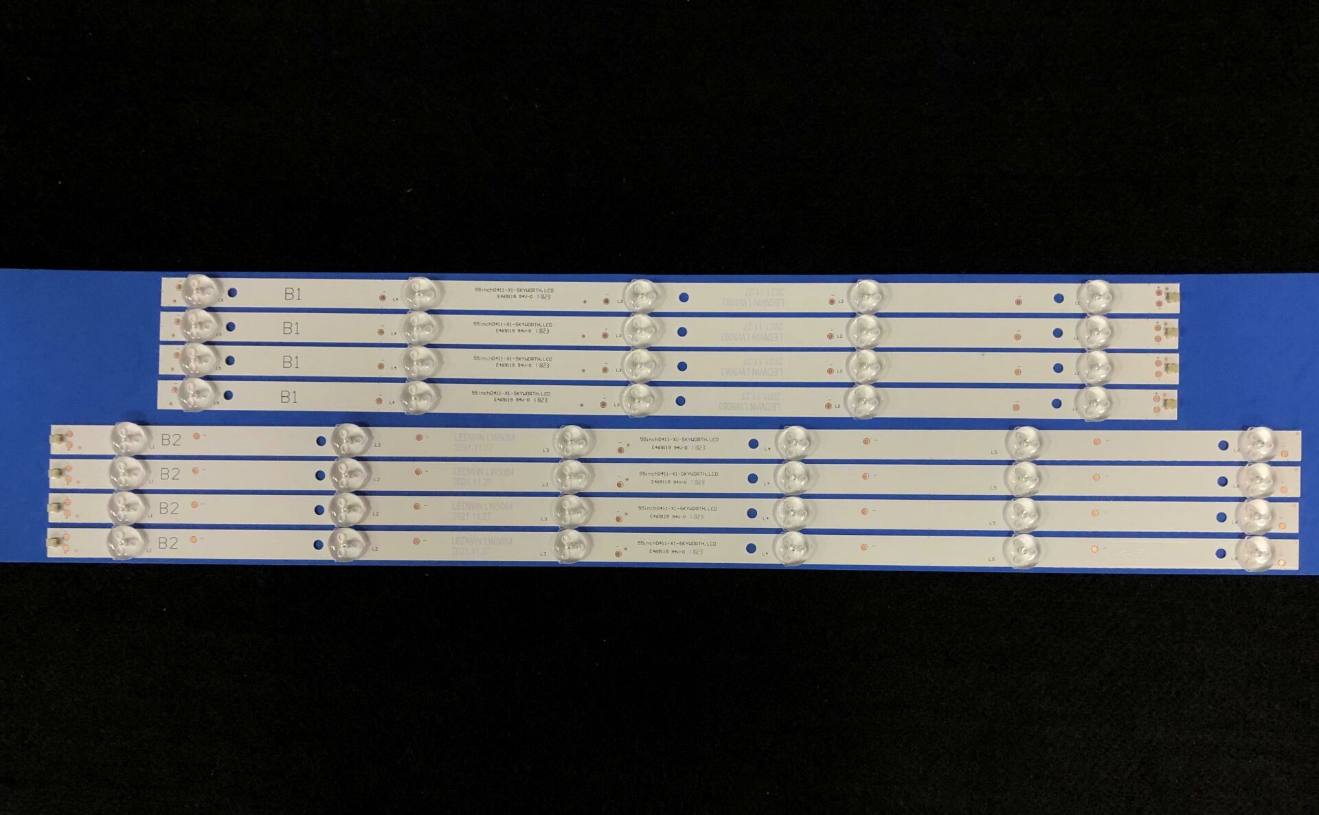 TV LED BAR -2436-2309 TAKIM 8 Lİ-SN55UIL08-55UAL08-AX55UAL08-WİNKEL