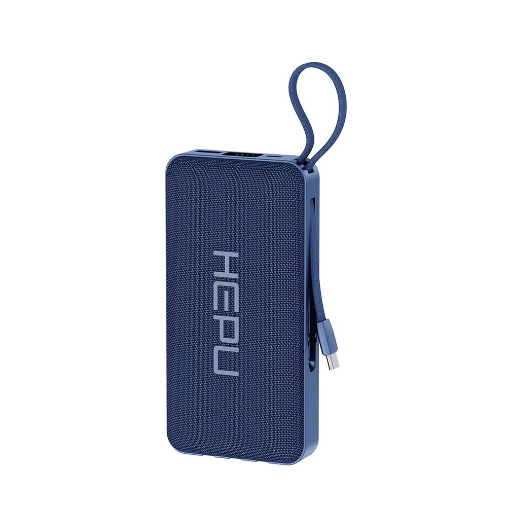 HEPU HP-267 30.000 mAh Kendinden Kablolu Powerbank – 22.5W Hızlı Şarj + LED Göstergeli