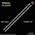 TV LED BAR 2226 TAKIM 2 Lİ-SN032LD12AT071-S2,PB08D581103BL041-005H-ES-336-WİNKEL