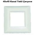 KABLO KANALI 1 Lİ ÇERÇEVE 100X50 KANAL İÇİN