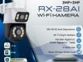 X5 TECH RX-28AI 3+3MP WİFİ ÇİFT LENS FULL HD SESLİ IP KAMERA