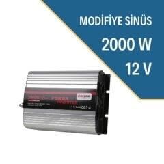 İNVERTÖR CARSPA 2000 WATT 12 VOLT MODİFİYE SİNÜS