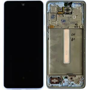TELEFON EKRANI SAMSUNG A33 A336E ÇITALI SERVİS ORJİNALİ SİYAH