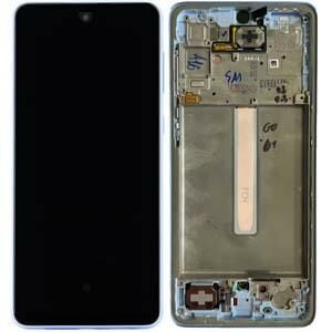 TELEFON EKRANI SAMSUNG A33 A336E ÇITALI SERVİS ORJİNALİ SİYAH