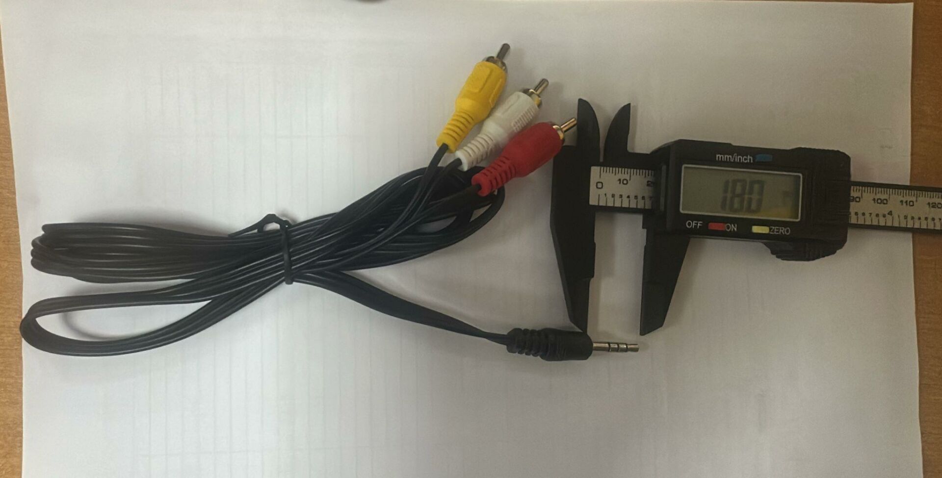 DİSCMAN KABLOSU RECEIVER 3.5 JAK + TOS 18MM UZUN