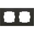 MUTLUSAN RİTA 2 Lİ YATAY ÇERÇEVE SİYAH-22208001284