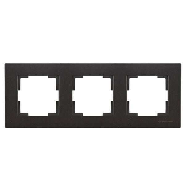 MUTLUSAN RİTA 3 LÜ YATAY ÇERÇEVE SİYAH-22208001384