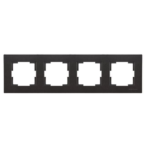 MUTLUSAN RİTA 4 LÜ YATAY ÇERÇEVE SİYAH