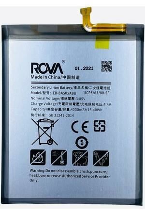 CEP TEL BATARYA SAMSUNG A20 - A30 - A30S - A50 - A50S ROVA  GARANTİLİ