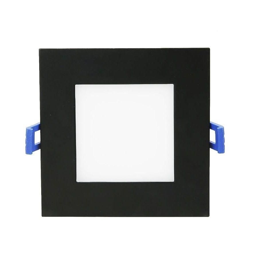 YCL 6 WATT SIVA ALTI KARE PANEL SİYAH KASA BEYAZ IŞIK ALP-3206B