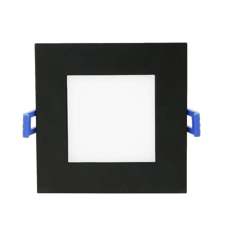 YCL 6 WATT SIVA ALTI KARE PANEL SİYAH KASA BEYAZ IŞIK ALP-3206B